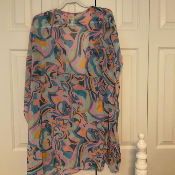 Jessica Simpson Multicolor Swimsuit Coverup Size M - Picture 1 of 5